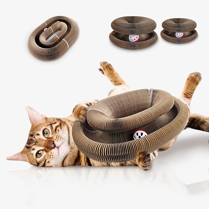 🌀 Schnurrspirale - Natürliches Vergnügen & Ruhe für deine Katze